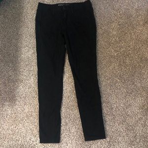 American Eagle black jegging denim